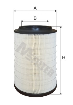 фильтр воздушный ! H415 D230 d150 \IVECO EUROCARGO A846 MFILTER AUTOMOTIVE FILTERS