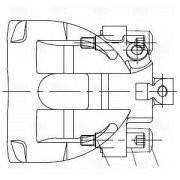 VOLVO S60 (2000>) S80 (1998-2006) V70 (2001-2006)  См р/к: порш.-150582-C, пыл.- CF103558 TRIALLI