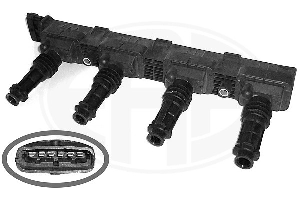 Катушка зажигания OPEL ASTRA H CORSA D 1.2-1.4 880101 880101 ERA