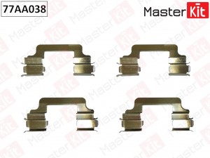 Комплект установочный дисковых колодок LAND ROVER DISCOVERY 07-04-09-09,  ROVER  77AA038 MASTER KIT