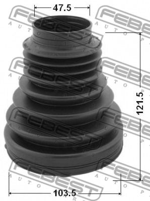 Пыльник ШРУСа 2715P-XC90F 2715P-XC90F FEBEST