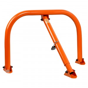 Барьер парковочный, с навесным замком, 3 ключа, 750х500х370мм (AKON006) AKON006 AIRLINE