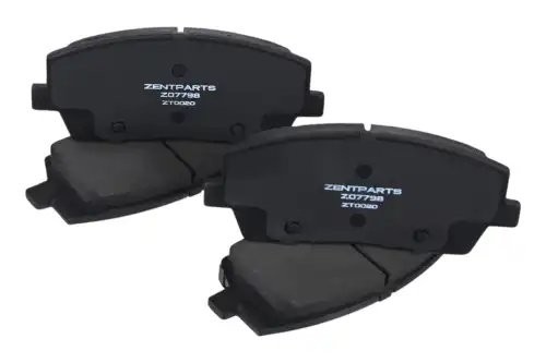 колодки тор. диск. перед. с антиск. пл.! (P30116)\ Hyundai Santa Fe 2.0D/2.2D 18 Z07798 ZENTPARTS