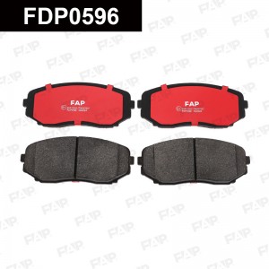 Тормозные колодки дисковые смесь CERAMIC FDP0596 FDP0596 FAP