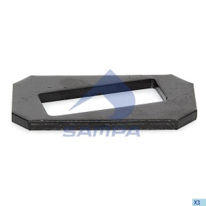 Пластина BPW полурессоры регулировочная SAMPA 114.501 SAMPA