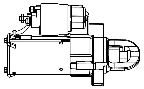 Стартер для а/м Mercedes-Benz M W166 (11-)/E W212 (09-) 3.0i/3.5i 1,4кВт (LSt 15 LSt 1518 START VOLT