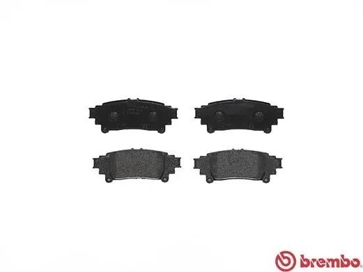 P83132 колодки дисковые задние!\ Lexus GS 2.5/3.5 12> P83132 BREMBO