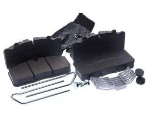 Колодки тормозные ГАЗон Next передние/задние (4шт.) MEGAPOWER 350-33-021 MEGA POWER