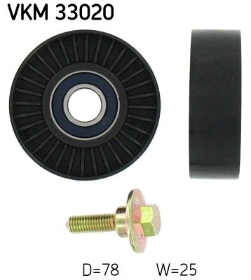 CITROEN C5 / PEUGEOT 206 25Х78ММ VKM33020 SKF