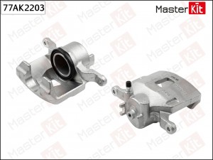 Суппорт тормозной перед. прав. Mitsubishi L 200 (KA_T, KB_T) 2004 - 2015 77AK220 77AK2203 MASTER KIT
