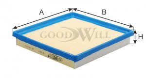 Фильтр воздушный AG466 AG 466 GOODWILL