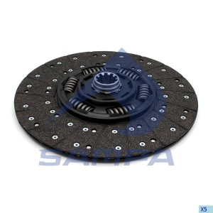 Диск сцепления DAF CF75,CF85,XF95,XF105 (430WGTZ 2"-10N) SAMPA 051.448 SAMPA