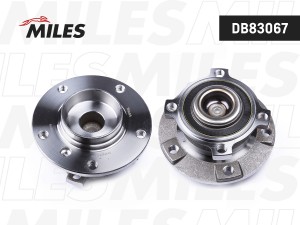 Ступица колеса передняя с подшипником BMW 5 E60/E61/6 E63/E64 04- (SKF VKBA3670) DB83067 MILES