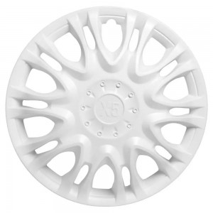 Колпаки колесные декоративные R16 белый "AIRLINE" X5 (2 шт.) AWCC-16-12 AIRLINE