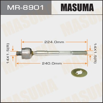 тяга рулевая!\ Toyota Lite/Townace 2.0i/2.2D/1.8i 96-07 MR8901 MASUMA