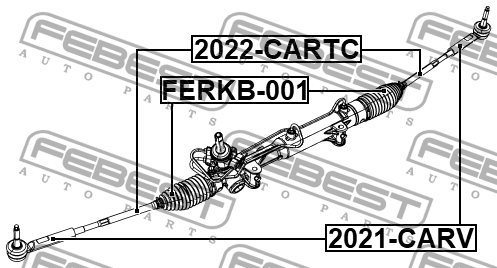 chrysler Voyager/Caravan/Town&Country (RT) 2007> 2022-CARTC FEBEST