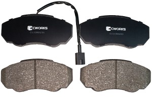 Тормозные колодки передние, Low Metallic C11CR0231 C11CR0231 CWORKS