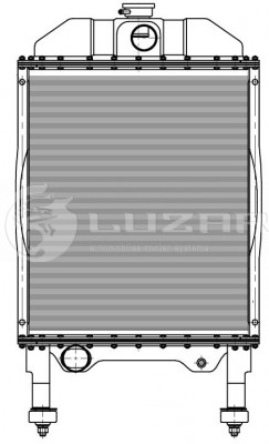 Радиатор МТЗ-1221,1222 алюминиевый 5-ти рядный дв.Д-260.2 LUZAR LRC06221 LUZAR