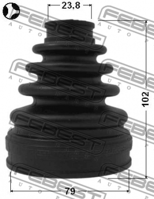 Пыльник ШРУСа внутренний TOYOTA RAV4 05-12 0115-MCV30 0115-MCV30 FEBEST