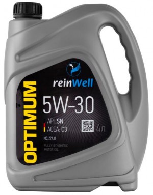 Масло моторное REINWELL C3 5W30 синт.4л 4946 REINWELL