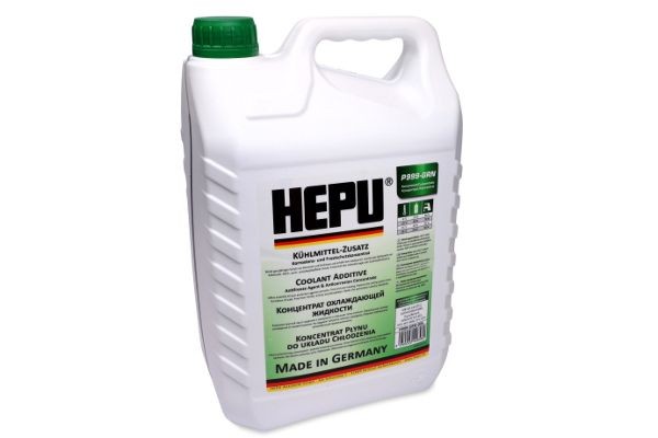 АНТИФРИЗ ЗЕЛЁНЫЙ P999-GRN-005 концентрат 5L _MB 325.0(2)  Opel 1940 656  Ford 1  P999-GRN-005 HEPU