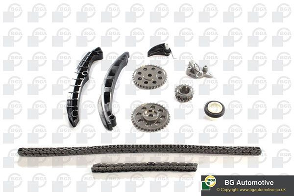 рем.к-кт ГРМ! цепной, cо звездочками\ Audi A3, Skoda Oktavia, VW Golf/Passat 1.4 TC2005FK BG AUTOMOTIVE