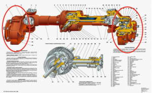 Корпус колёсного редуктора 3250, 3310 2405036A6E FAW