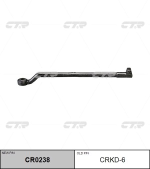 Тяга рулевая DAEWOO LeMans / Espero 1990 ~ 1995 / Nexia 1997 ~ перед.прав. (стар CR0238 CTR