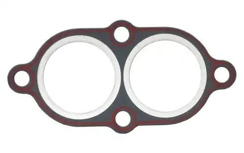 Прокладка ГАЗ-3110,3302 трубы приемной ЗМЗ-406 перфометалл КВАДРАТИС 33021203240 KVADRATIS