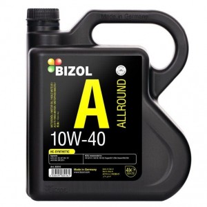 Масло моторное BIZOL ALLROUND 10W40 п/синт.4л 83016 BIZOL