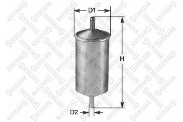 фильтр топливный!\ Ford Maverick 2.4 96-98, Nissan Almera 1.4-2.0 95> 21-00171-SX STELLOX