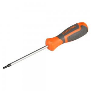 Отвертка TORX TX15x100мм с эргономичной рукояткой магнитная, пласт.подвес (ATBX0 ATBX007 AIRLINE