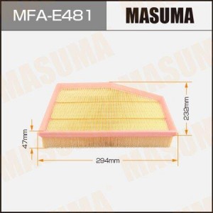 фильтр воздушный!\ BMW E60/E61 2.0i/2.5i/3.0i & Touring 03> MFA-E481 MASUMA