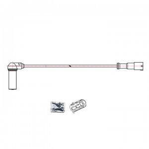 Датчик ABS для а/м Mercedes-Benz Actros MP2/MP3 (03-)/Axor (01-) угловой 1630мм  VSABS1504 START VOLT