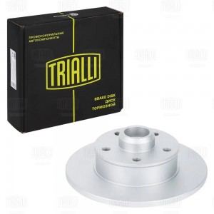 Диск торм. VW Golf III (91-) зад. d=226 (окраш.) (DF 190326) DF 190326 TRIALLI