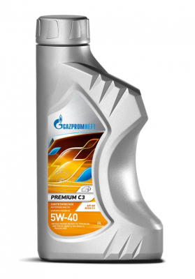 Масло моторное Gazpromneft Premium C3 5W-40 синтетическое 1 л 253142232 253142232 GAZPROMNEFT
