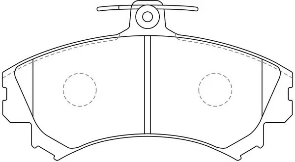 Колодки тормозные передние MITSUBISHI CARISMA 9805/COLT 08/VOLVO S40 BP23090 BP23090 SB NAGAMOCHI