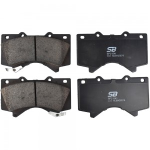 Колодки тормозные передние (TOYOTA LAND CRUISER J200 4.5D/4.7 07-/LEXUS LX570 08 BP21541 SB NAGAMOCHI