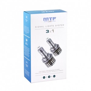 Огни ходовые дневного света в поворотник MTF SLS10W3 MTF