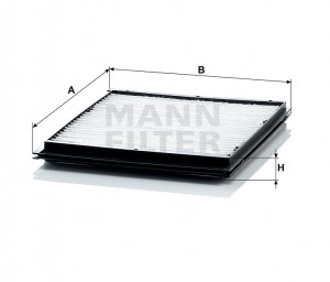 Фильтр салонный MANN CU2516 CU 2516 MANN FILTER