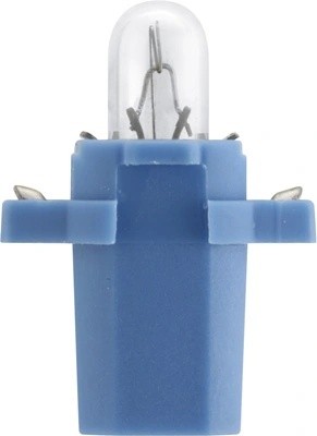 Лампа 12V 2W BAX8.3d голубой патрон PHILIPS 12602CP PHILIPS