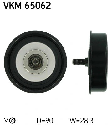 ролик натяжной ремня НО!\ Mitsubishi Galant 2.0 96-00 VKM65062 SKF