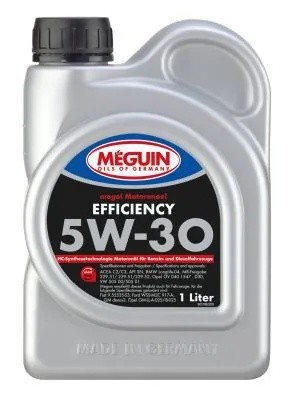 3196 Meguin Синт-ое мот.масло Megol Motorenoel Efficiency 5W-30 SN C2/C3 (1л) 3196 MEGUIN