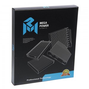Фильтр воздушный салона AUDI A4,A5,Q5 (08-) PORSCHE Macan (14-) угольный MEGAPOW 810-14-025 MEGA POWER