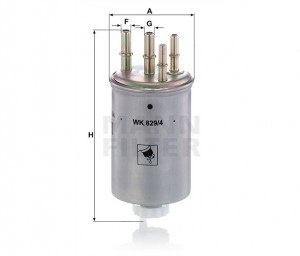 Фильтр топливный WK8294 MANN FILTER
