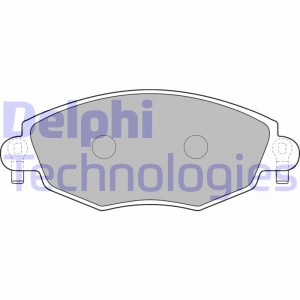LP1533 колодки дисковые п.\ Ford Mondeo 1.8i-2.5i/2.0Di 00> LP1533 DELPHI