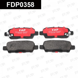 Тормозные колодки дисковые смесь CERAMIC FDP0358 FDP0358 FAP