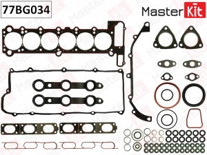 Верхний комплект прокладок с прокладкой ГБЦ BMW E36,E46,E39,E38 2.5-2.8i 24V M52 77BG034 MASTER KIT