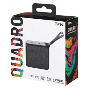 Колонка беспроводная bluetooth TFN TFNBS0301BK TFN