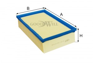 Фильтр воздушный AG437 AG 437 GOODWILL